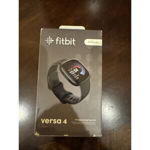 Fitbit Versa 4 Fitness Smartwatch (Black)